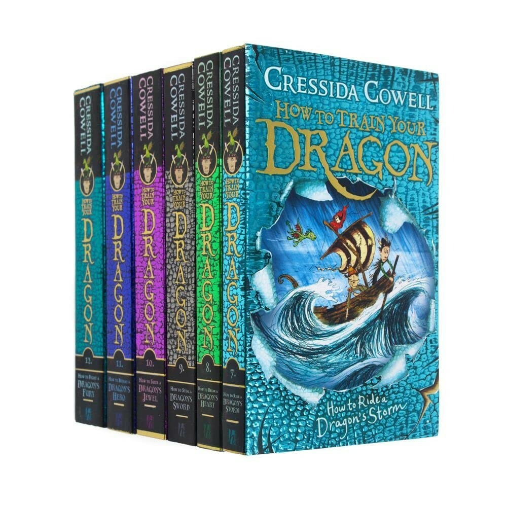 B&Q -  How To Train Your Dragon 6 Books Collection Set Book 7 To 12 By Cressida Cowell - Image 7
