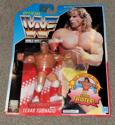 VINTAGE 1992 HASBRO WWF TEXAS TORNADO KERRY VON ER...