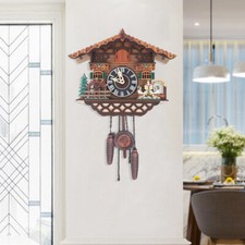 cuckoo clock black forest quartz german music...