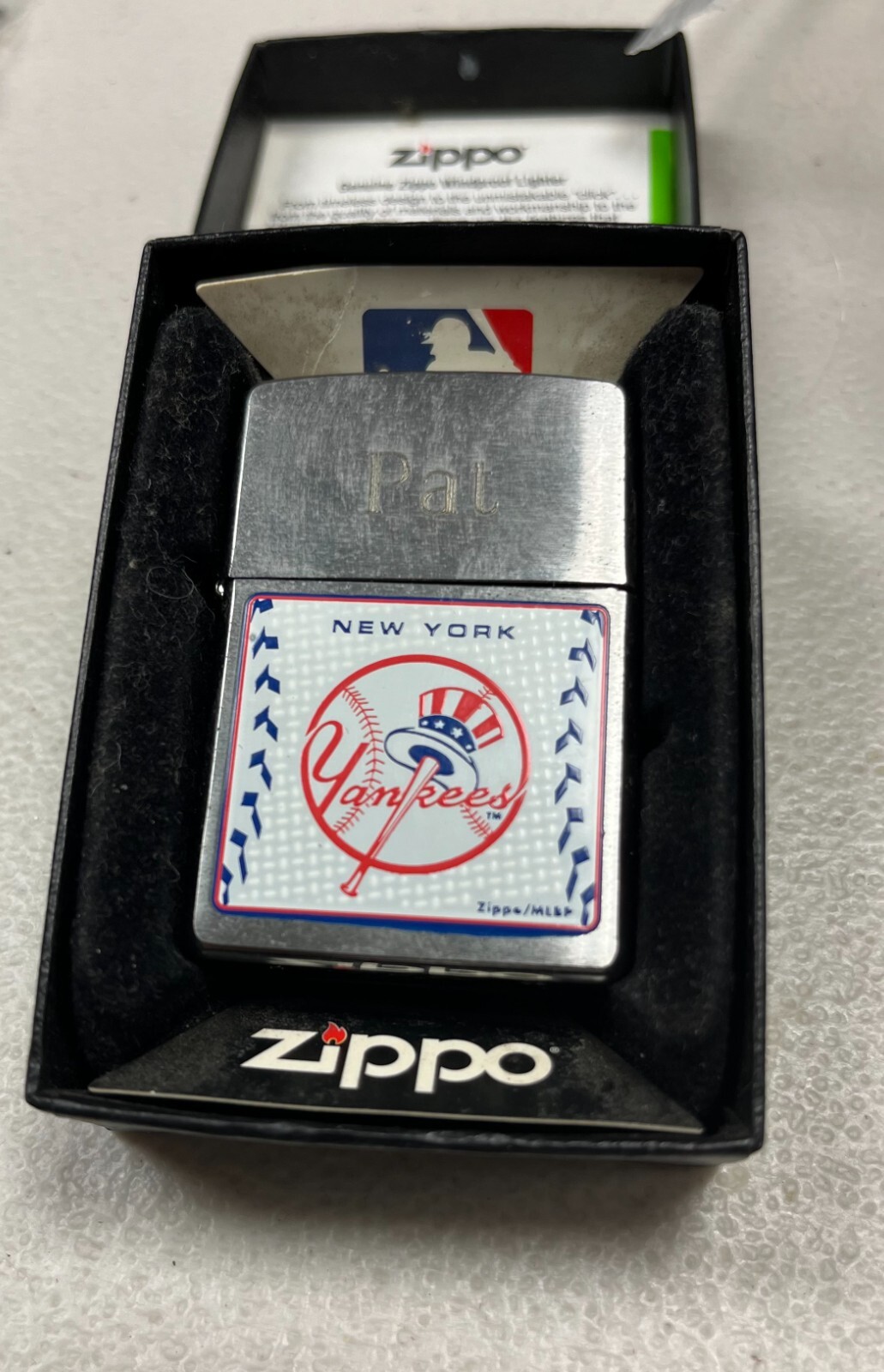 NY Yankee Zippo Lighter eBay