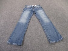 Ariat Jeans Womens 29 Blue Denim Straight Faded Country Work Stretch Adult