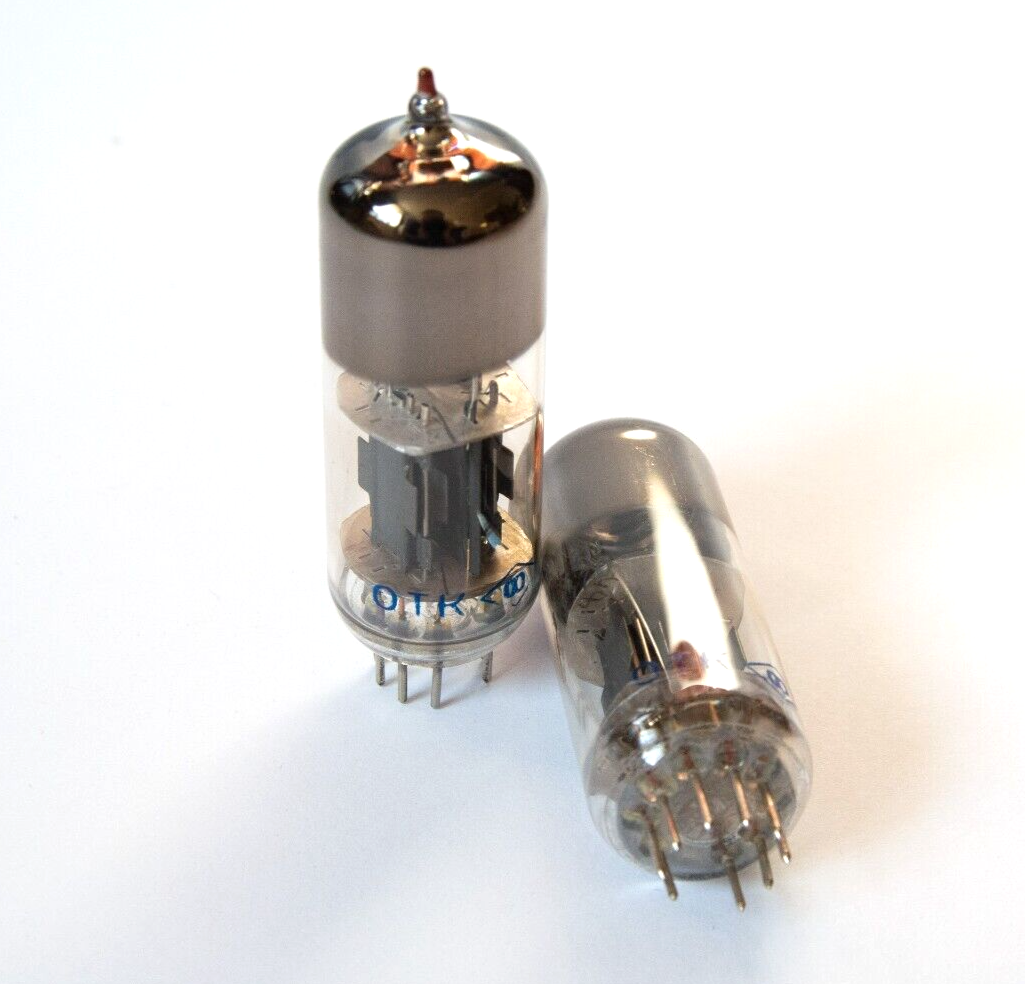 MATCHED PAIR 6N6P. MILITARY RED-TIP DOUBLE TRIODE. GOLD GRID. | eBay