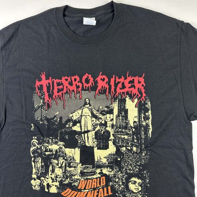 Terrorizer Unisex T-Shirt - World Downfall - Fear of Napalm TE7423