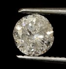 natural earth mined Clarity Enhanced loose 1.12ct carats I3 J round diamond — photo 3