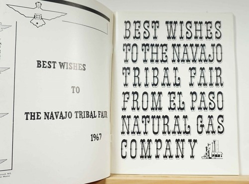 Navajoland '67 - 21st Annual Navajo Tribal Fair and Rodeo Souvenir Program 1967 - Picture 2 of 7