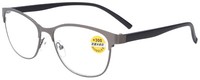 Schlichte Lesebrille \Fiete\" Aus Metall In Verschiedenen StäRken In Zwei Farben"