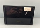 Peacock Black Lacquer Jewelry Music Box Summit 1986 Japan Gold 8x5” Red Velvet — photo 9