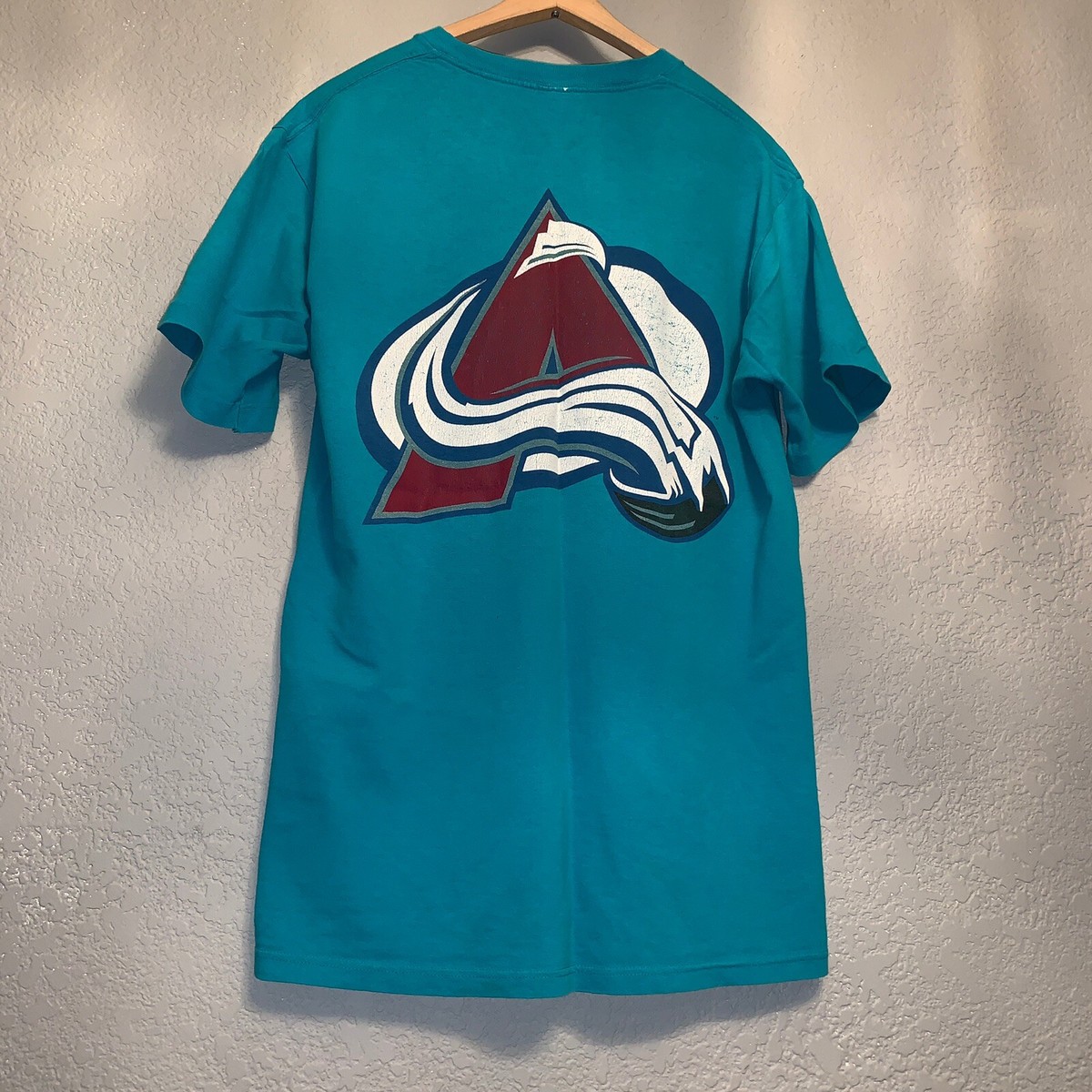 Men’s Vintage 1996 Colorado Avalanche Western Conference T-shirt STARTER  Brand M