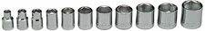 Wright Tool 312 3/8" Drive, 6 Point Standard Socket Set, 1/4" - 7/8" (11-Piece)