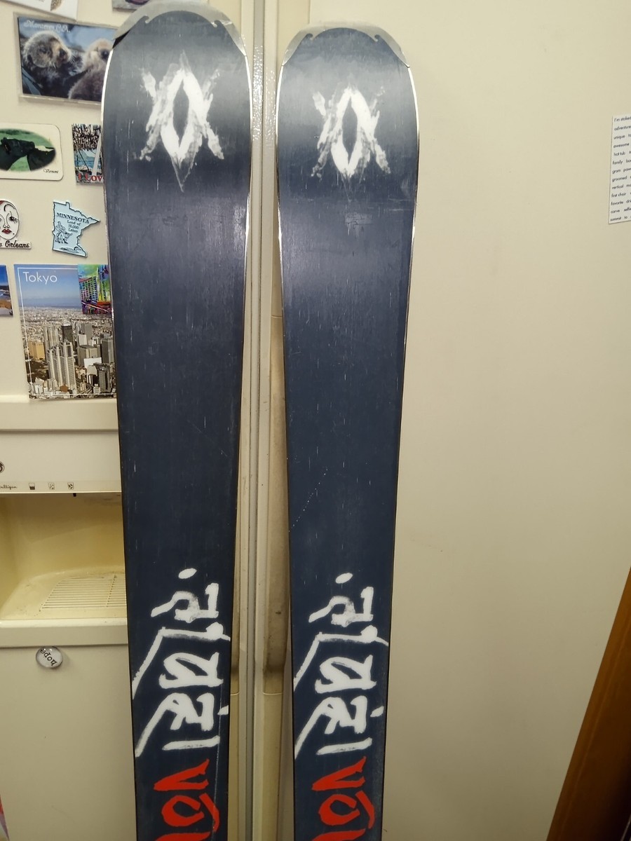 Volkl Gotama 176 cm skis Buddha adjustable Marker Griffon Titanium