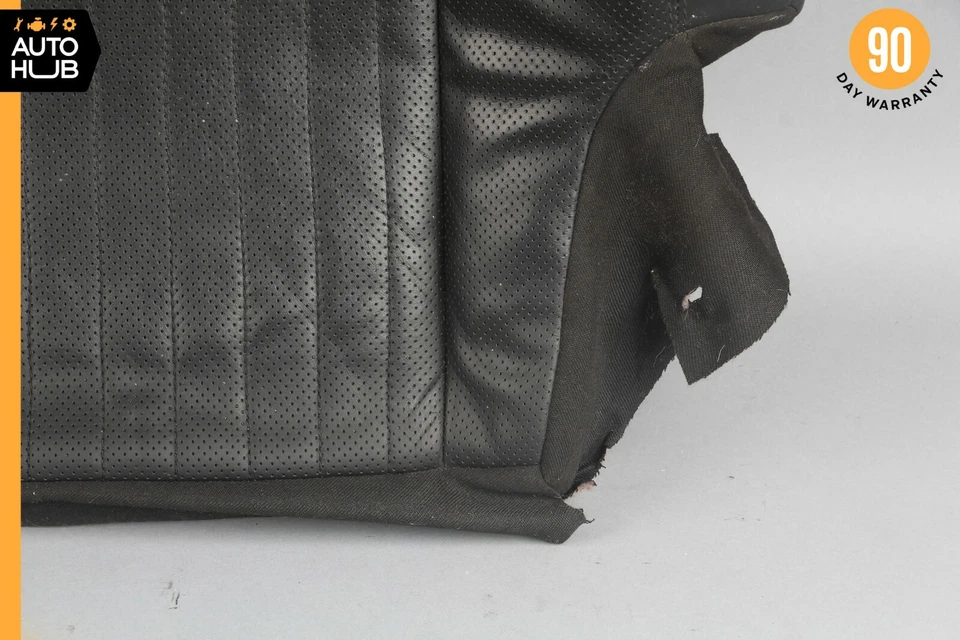 07-14 Mercedes W216 CL600 Front Right Side Bottom Lower Seat Cushion Black OEM - Image 4 of 4
