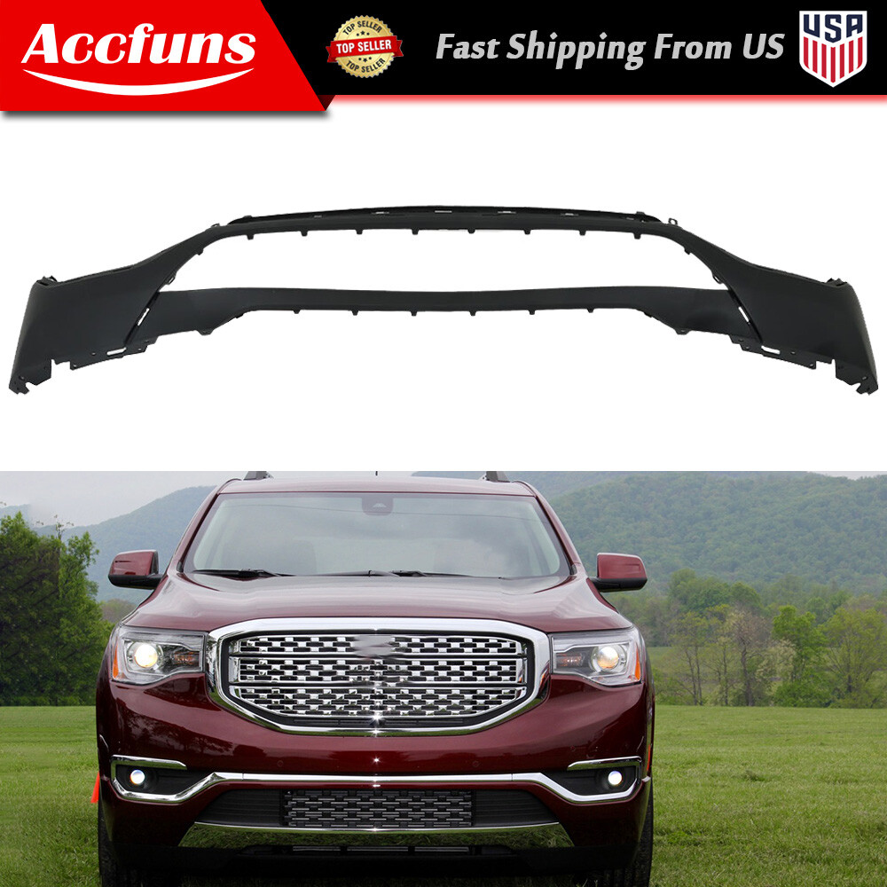 Fits 2017-2019 GMC Acadia Denali New Replacement Rear Bumper Cover Fits 2017-2019 GMC Acadia Denali New Replacement Rear Bumper Cover