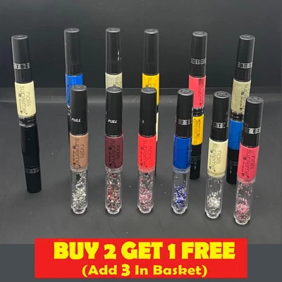 2 Nail Art Pens Set Varnish Polish Decorate Design Nails PICK-N-MIX YOUR COLOURS