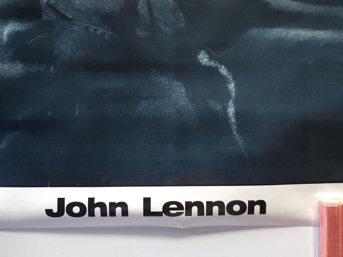 1980S JOHN LENNON POSTER PLAYING HIS GIBSON 24 X 36 INCH *EXC* | eBay