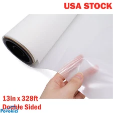 USA-2 Rolls 13" x 328ft DTF Transfer Film Premium Roll Double Sided Warm Peel