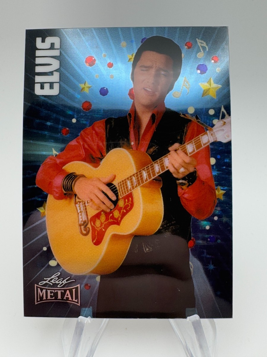 elvis出品 2024 Leaf Elvis Icons Collection Metal ELVIS PRESLEY Blue