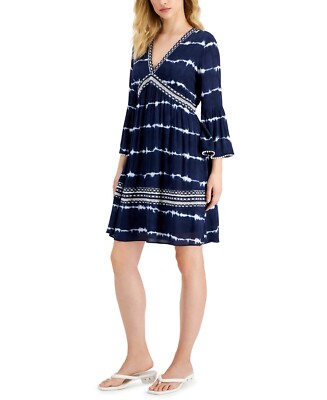 inc international concepts embroidered dress I.N.C. International Concepts Women's Embroidered Cotton Halter Dress,  Exclusively at Macy's