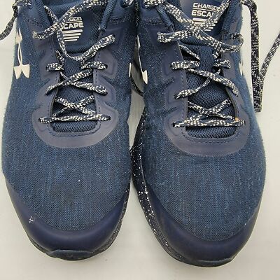 Under Armour Mens Size 14 Charged Escape 3 Evo Blue Running 