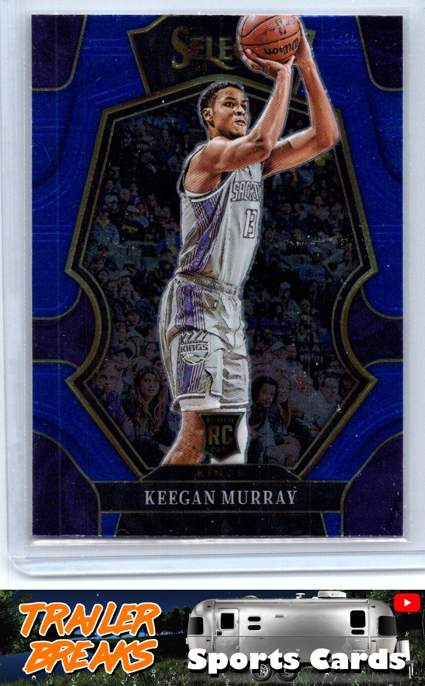 2022-23 Panini Select #197 Keegan Murray Blue (Retail Base)
