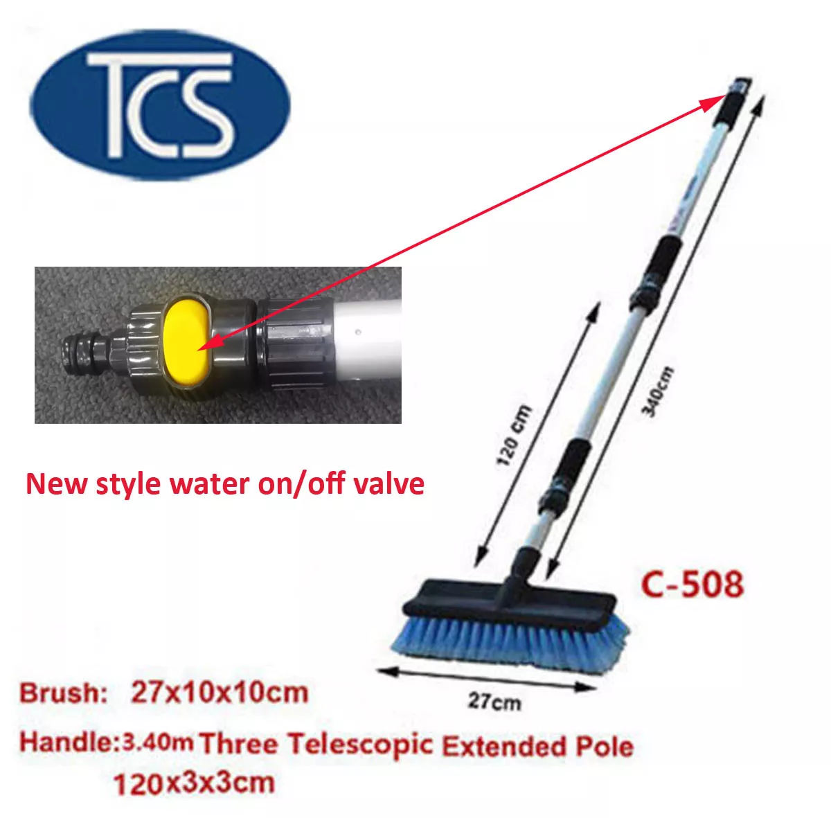 Extendable cheap cleaning brush
