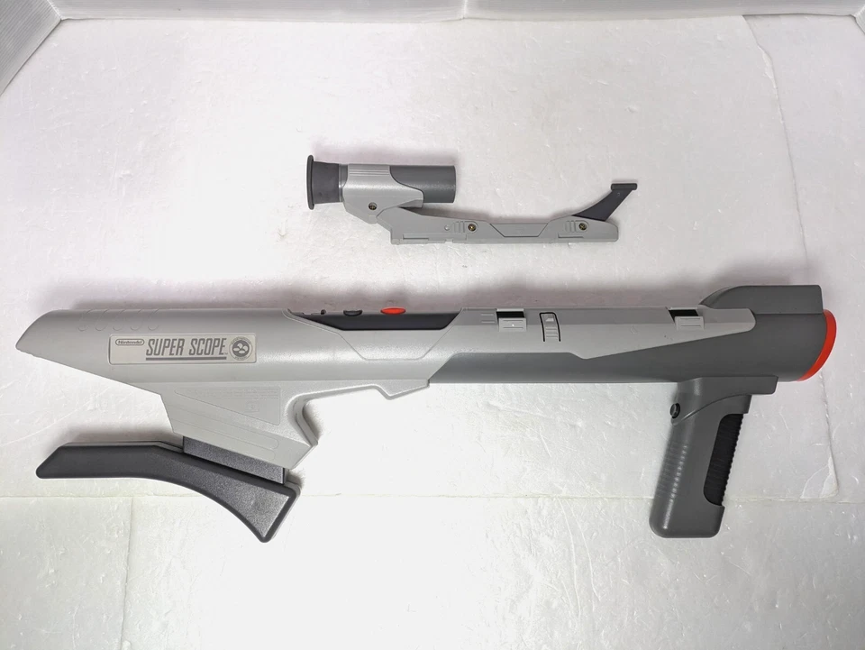 Nintendo Super Famicom Super Scope 6 SFC SNES SHVC-SSA Japan Box - Image 4 of 4