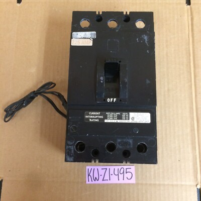 KAL362251021 Square D 225 Amp Circuit Breaker KAL36225 with Shunt trip