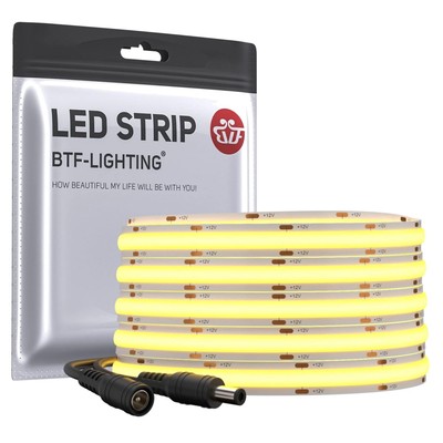 Flexibler LED Streifen 5m Warmweiß Dimmbar Verformbar Innenbereich