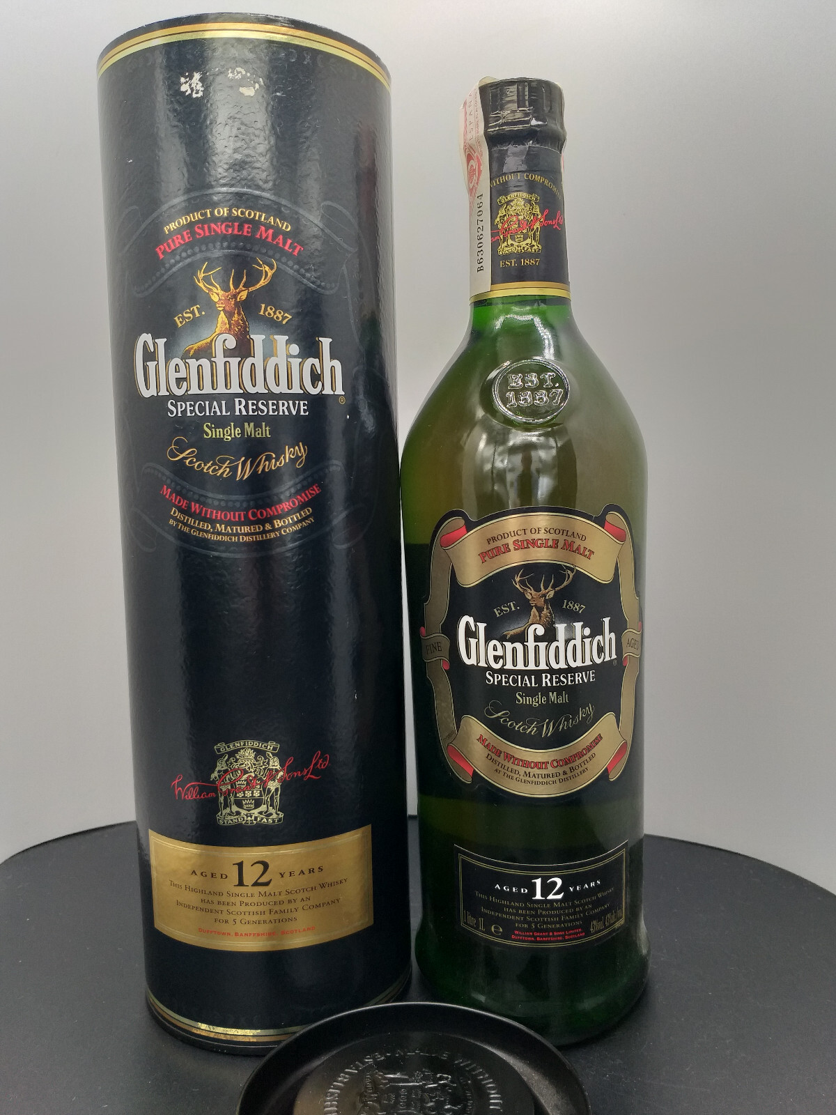 Glenfiddich 12 Years 1ltr Whisky - Bild 2