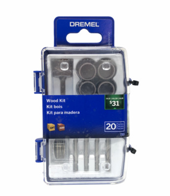 Dremel Wood Kit (26150733AB | 20pcs) NEW IN CASE