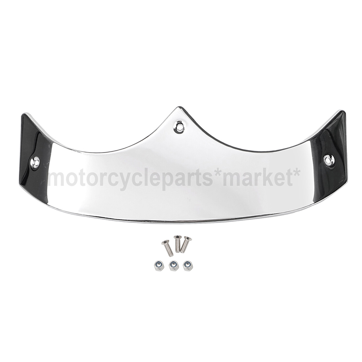 For Harley Motor Front & Rear Fender Tip Trim Fat Boy FLSTF 1989-2006 1990 2000