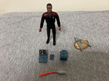 Vintage 1994 Playmates Star Trek DS 9 Sisko Figure Complete
