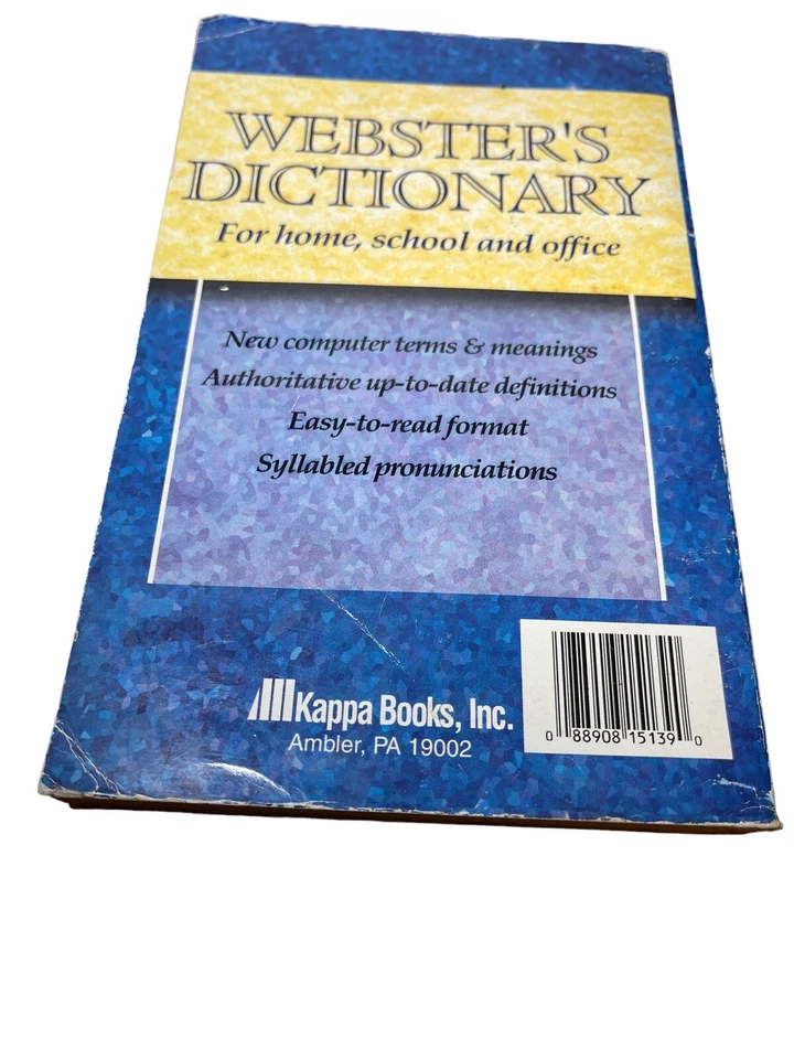Books Book Webster's Dictionary VG+ 2001 - Image 3 of 4