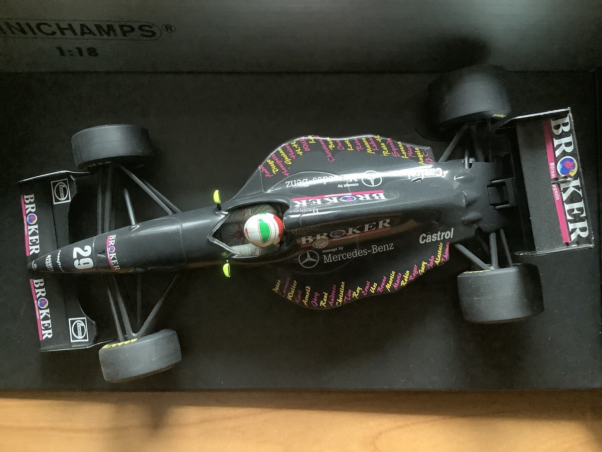 Minichamps Sauber C13 Mercedes 1994 200 GP Andrea De Cesaris 1:18