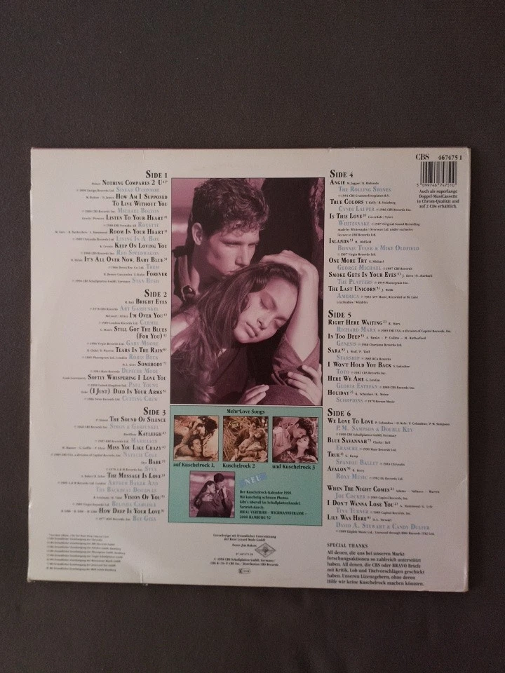 Bravo Kuschel Rock 4 - 3 LPs mit Rolling Stones, STYX, Roxette, Scorpions, Toto - Bild 2 von 2