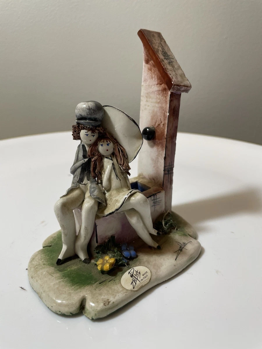 Zampiva イタリア製アンティーク陶器人形 Zampiva Figurine - Etsy