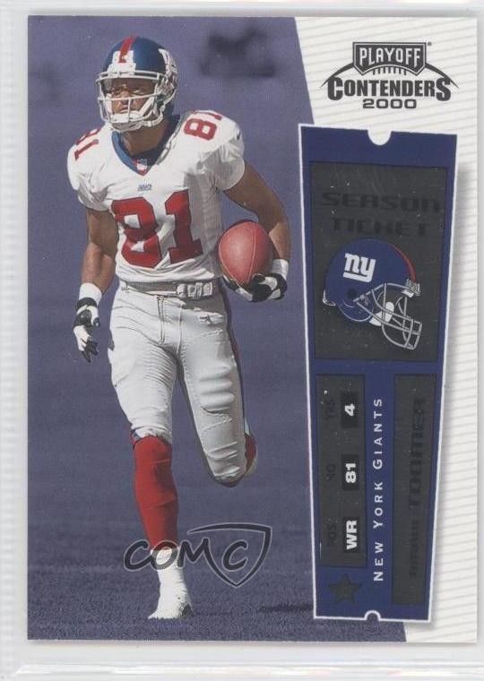 2000 Playoff Contenders Amani Toomer #59 0b5