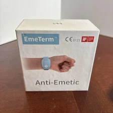 Emeterm Anti-Emetic Wristband Motion & Morning Sickness Anti-Nausea FDA-cleared
