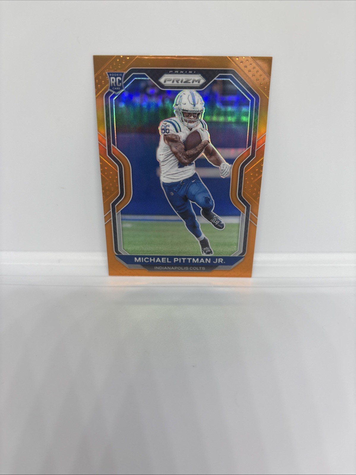 2020 Panini Prizm Rookie Orange Prizm /249 Michael Pittman Jr #333 Steelers