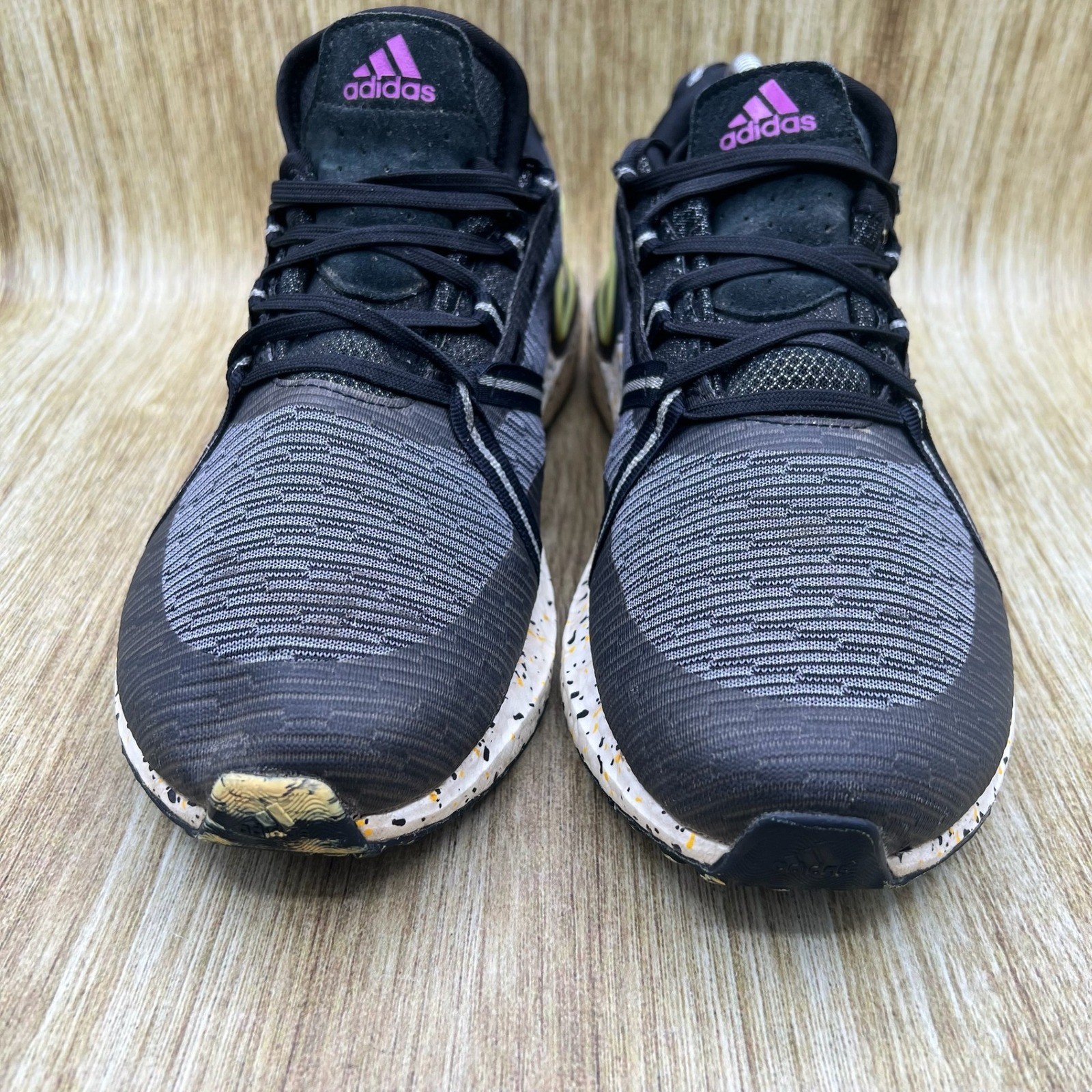 Adidas Solarthon Boost Men's Size 9.5 Spikeless Golf Shoes Black Sneakers FZ1024 thumbnail 2