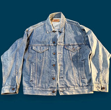 1987 Levi’s Vintage Men’s Blue Denim Jacket Size M Made in USA Button Chest 42"