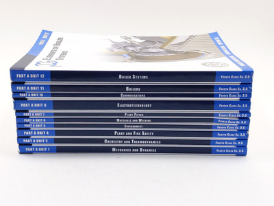 Power Engineering 4th Class Part A Edition 3.5 Lot of 10 (Incomplete set)