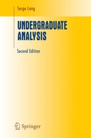 Serge Lang | Undergraduate Analysis | Buch | Englisch (1996) | Xv | Springer