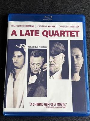 A Late Quartet 2012 Blu-Ray Philip Seymour Hoffman Christopher Walken -B2G1FREE!