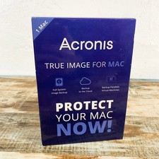  NEW SEALED Acronis True Image for Mac - 1 Mac