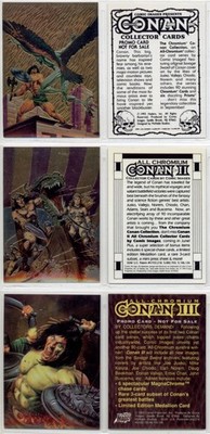Conan - promo card lot - 5 cards [Comic Images/Rittenhouse]