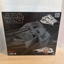 Star Wars Snowspeeder Vehicle w 6 Dak Ralter Figure The Black Series NEW