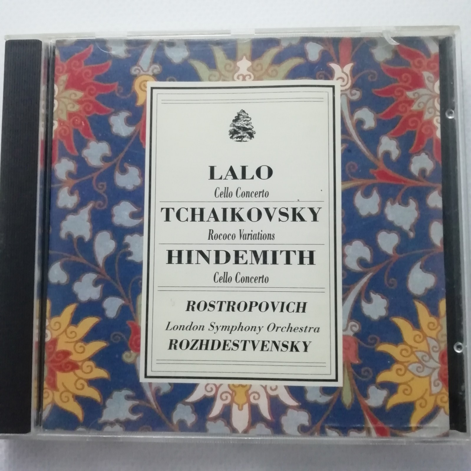Lalo / Hindemith: Cello Concertos etc. / Rostropovich / Intaglio CD INCD 7081