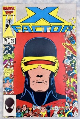 X-Factor #10 (Marvel 1986)  Key: 25th Anniversary Border - Very High Grade 