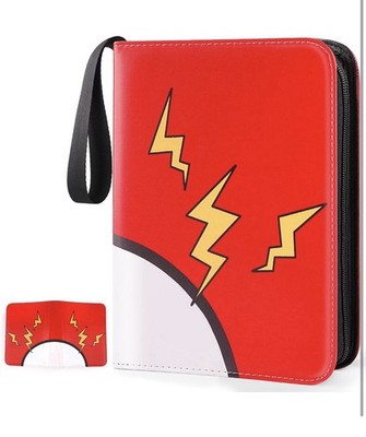 GOROMA Card Binder 4-Pockets, 400 Pockets Card Holder with 50 Removable Sleeves
