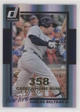 2014 Panini Donruss Gold Career Stat Line 190/358 Carlos Beltran #79 sh7